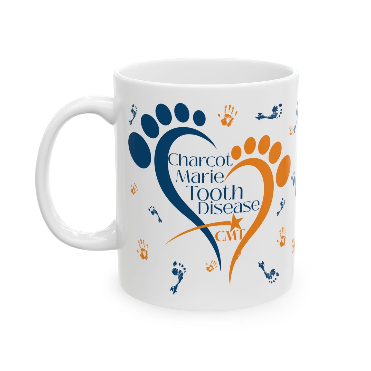 Charcot-Marie-Tooth (CMT) Awareness Mug – Neuropathy Support Coffee Cup – CMT Warrior Gift