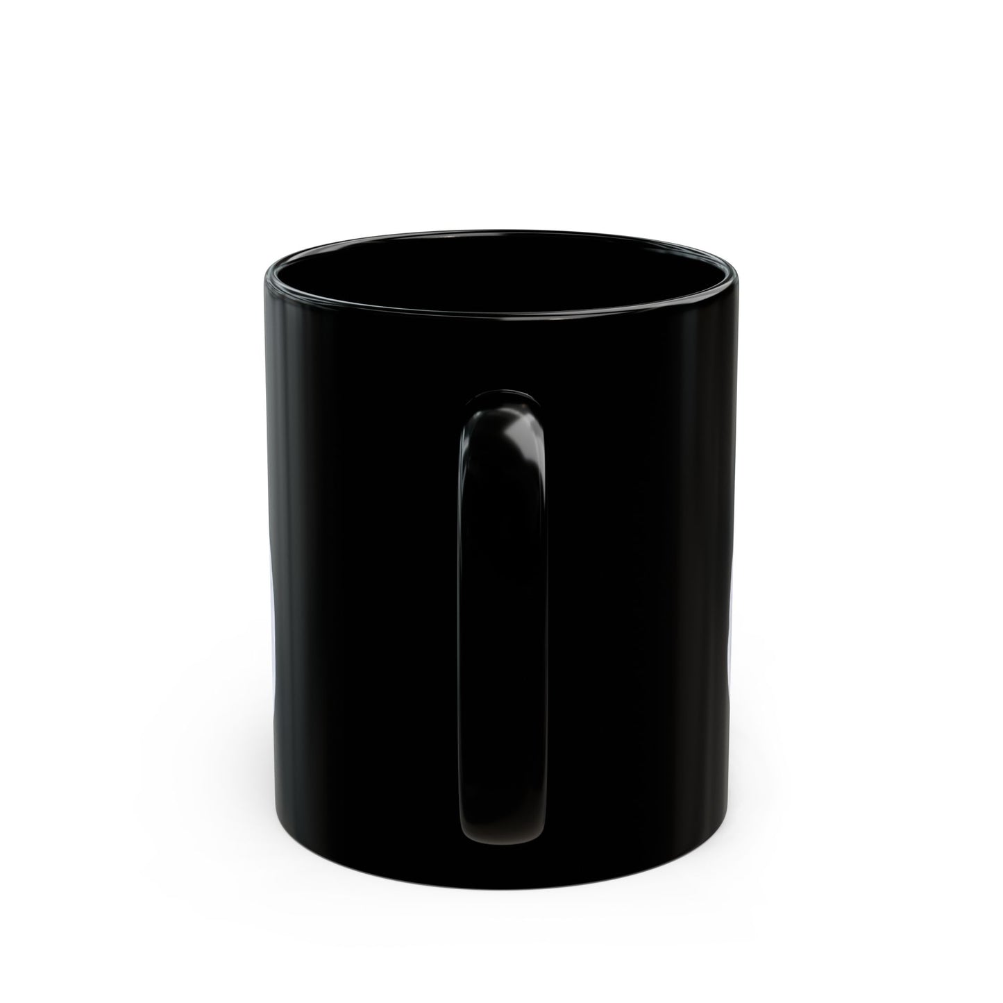 Cat Silhouette Black Mug