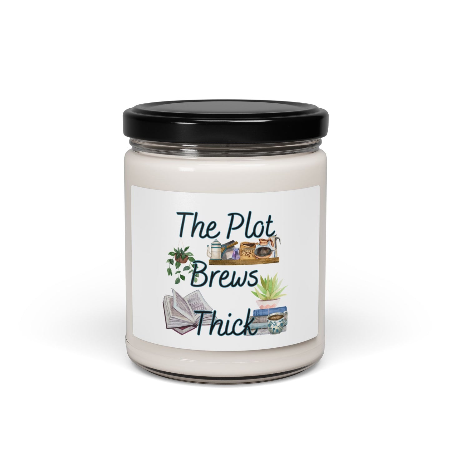 Novel-Themed Scented Soy Candle, Relaxing Gift, Book Lovers Candle, Cozy Home Decor, Perfect for Reading Nooks