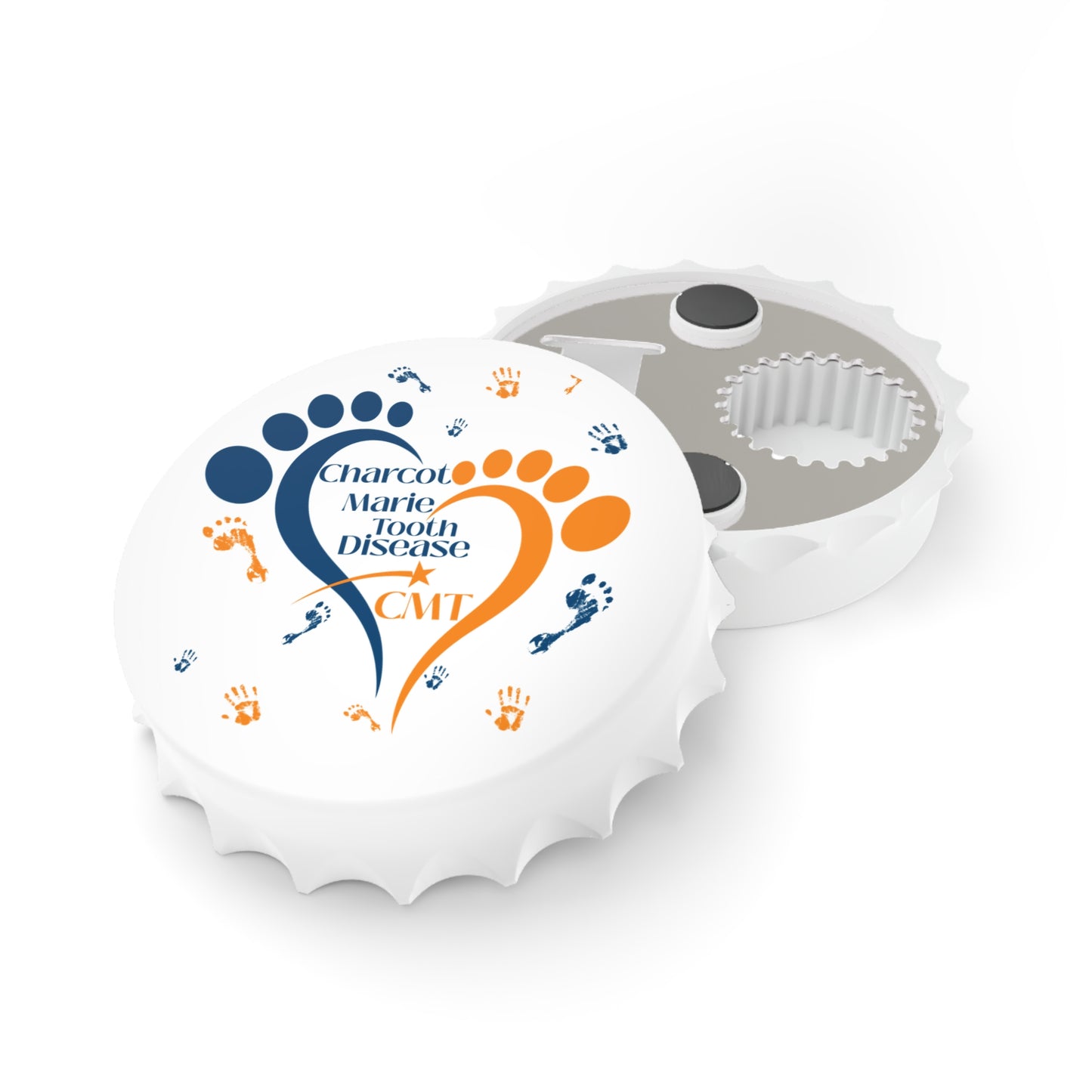 CMT Awareness Bottle Opener, Charcot Marie Tooth Disease Gif