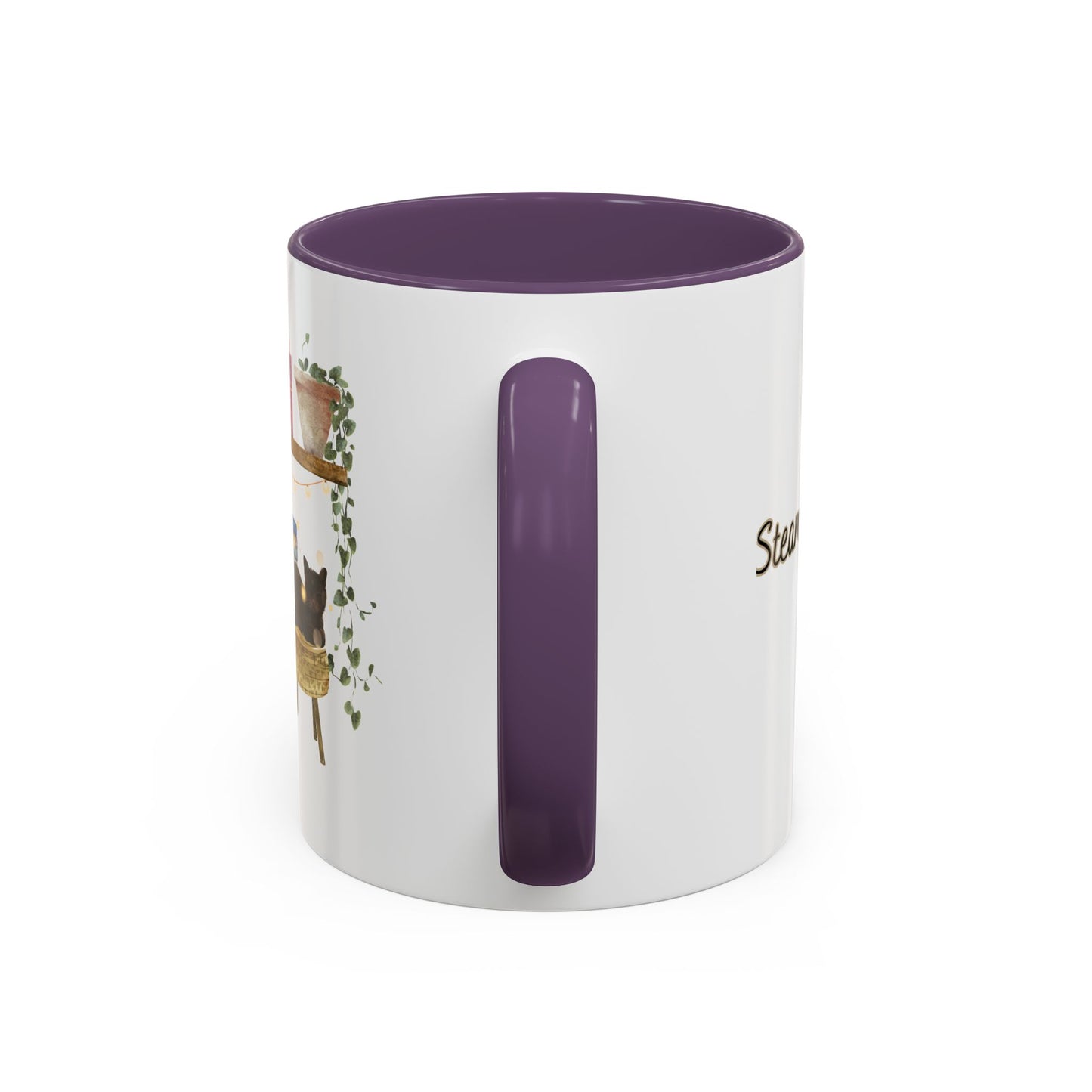 Cozy Cat-themed Coffee Mug, Whimsical Cat Mug for Cat Lovers, Cute Home Decor CoffeeCup, Gift for Cat Owners, Relaxing Cafe Vibe