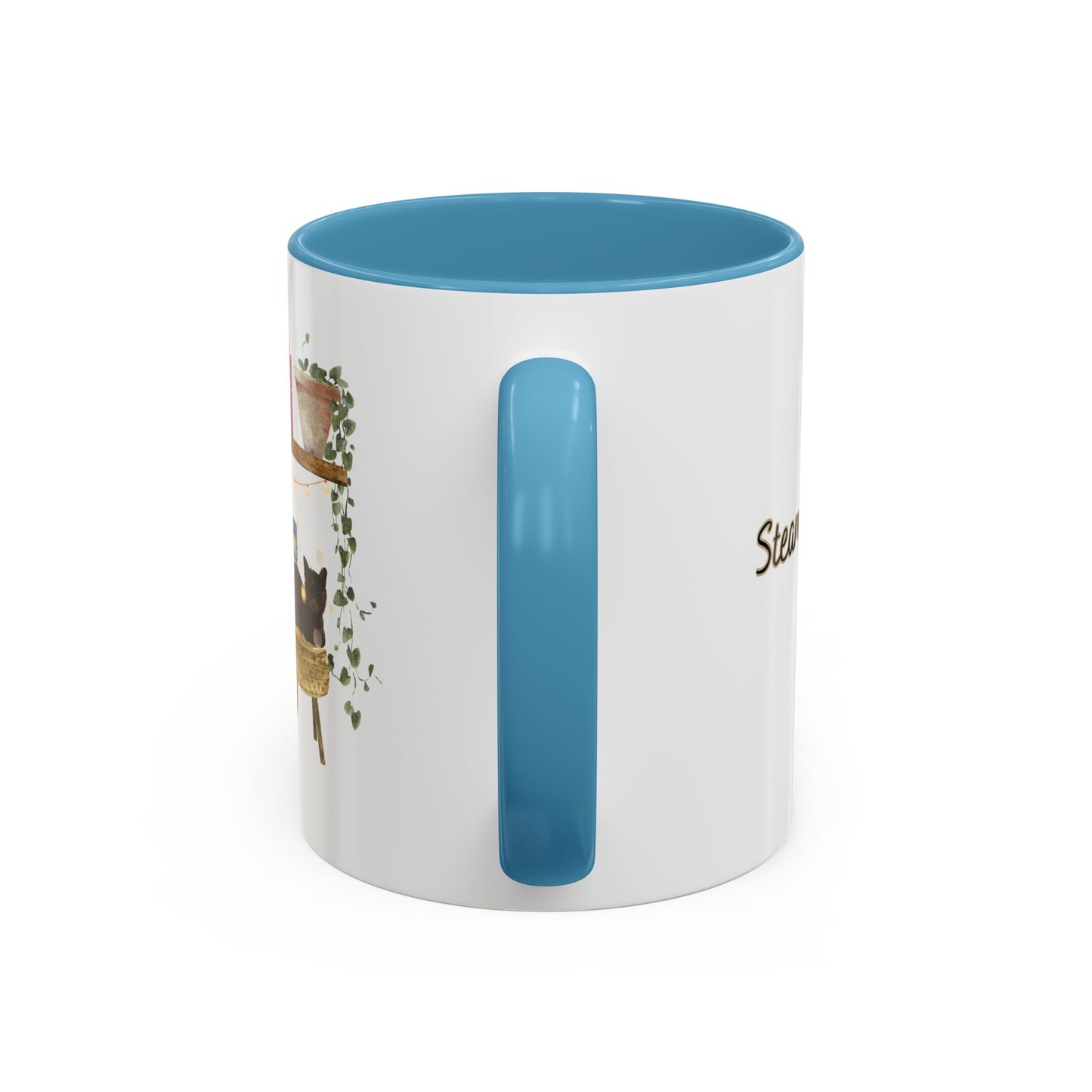 Cozy Cat-themed Coffee Mug, Whimsical Cat Mug for Cat Lovers, Cute Home Decor CoffeeCup, Gift for Cat Owners, Relaxing Cafe Vibe
