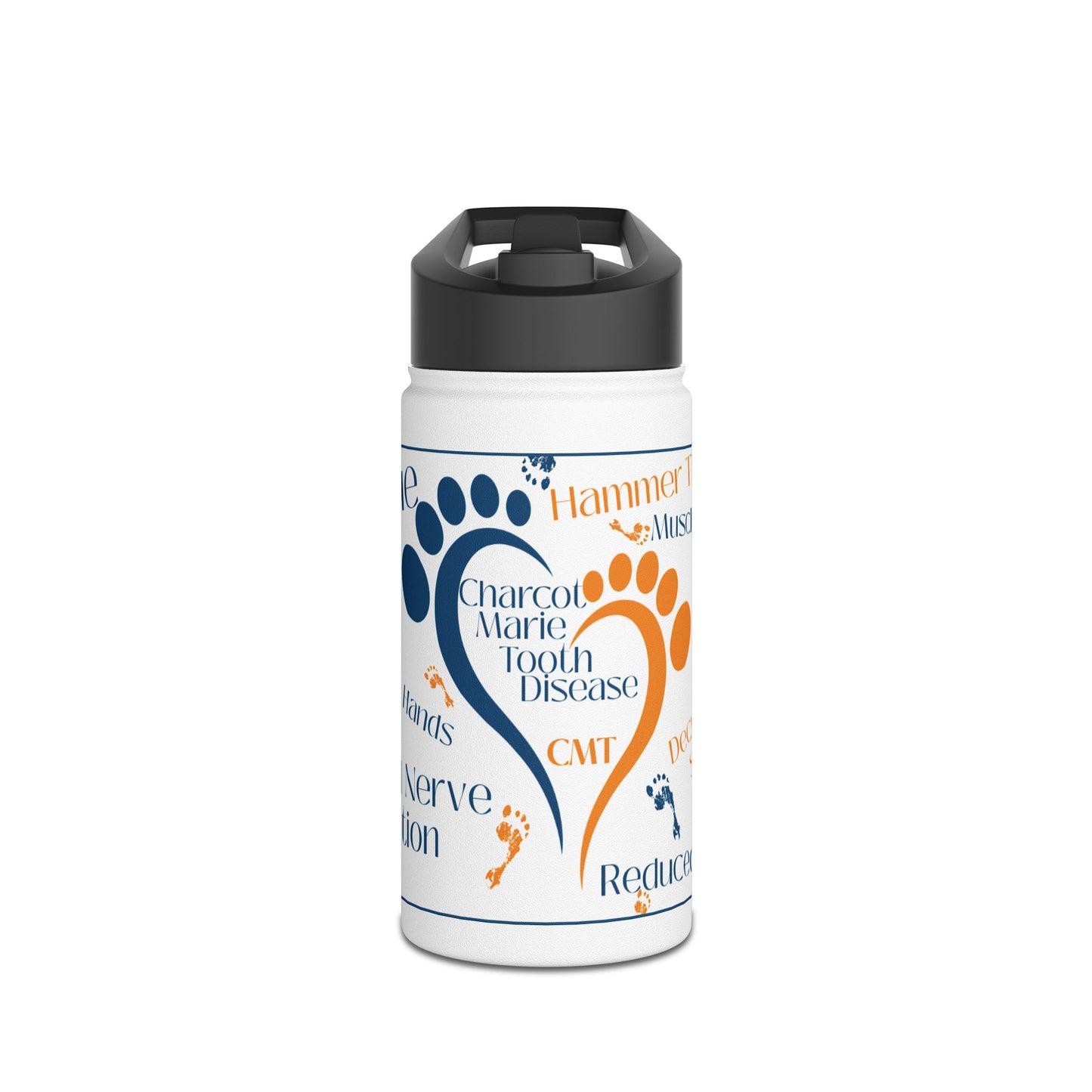 Water Bottle CMT Awareness Symptoms