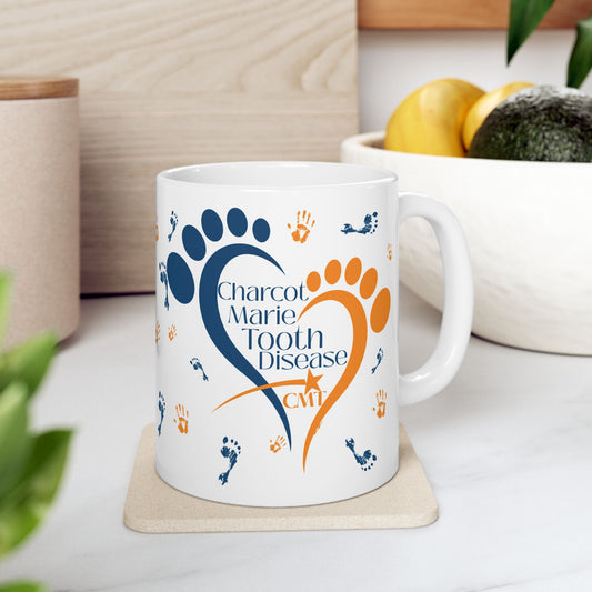 Charcot-Marie-Tooth (CMT) Awareness Mug – Neuropathy Support Coffee Cup – CMT Warrior Gift