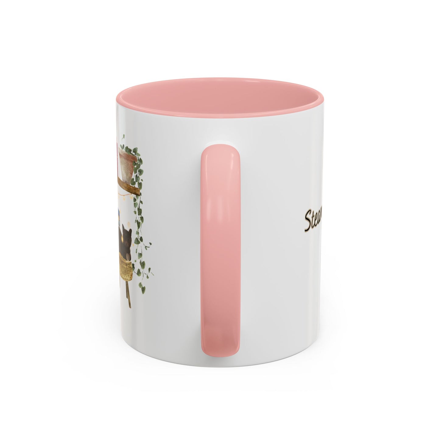 Cozy Cat-themed Coffee Mug, Whimsical Cat Mug for Cat Lovers, Cute Home Decor CoffeeCup, Gift for Cat Owners, Relaxing Cafe Vibe