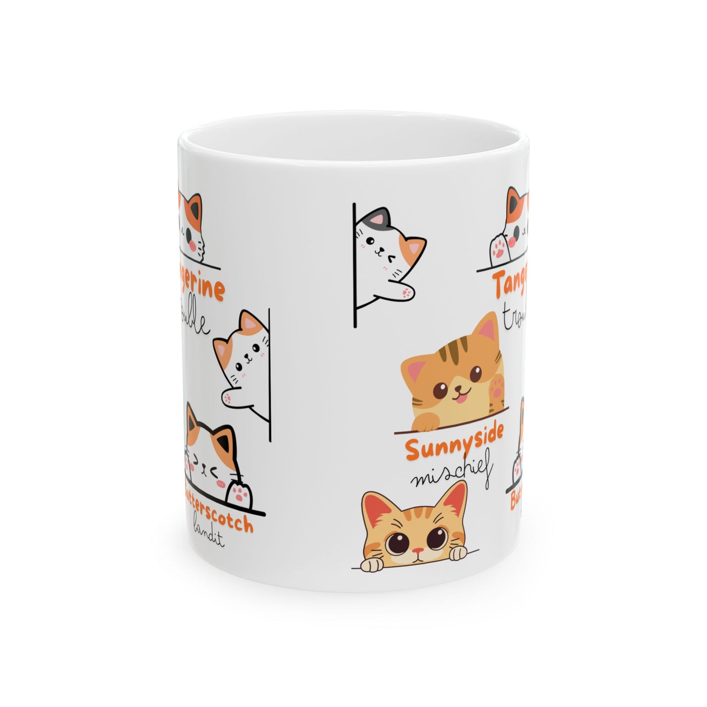 Ginger Kitty Coffee Cup – Cute Cat Lover Kitchenware