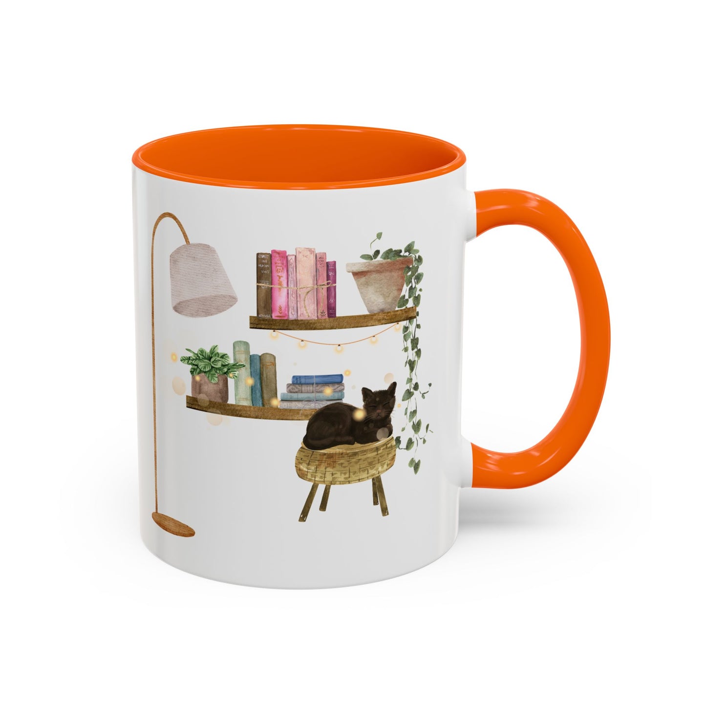 Cozy Cat-themed Coffee Mug, Whimsical Cat Mug for Cat Lovers, Cute Home Decor CoffeeCup, Gift for Cat Owners, Relaxing Cafe Vibe
