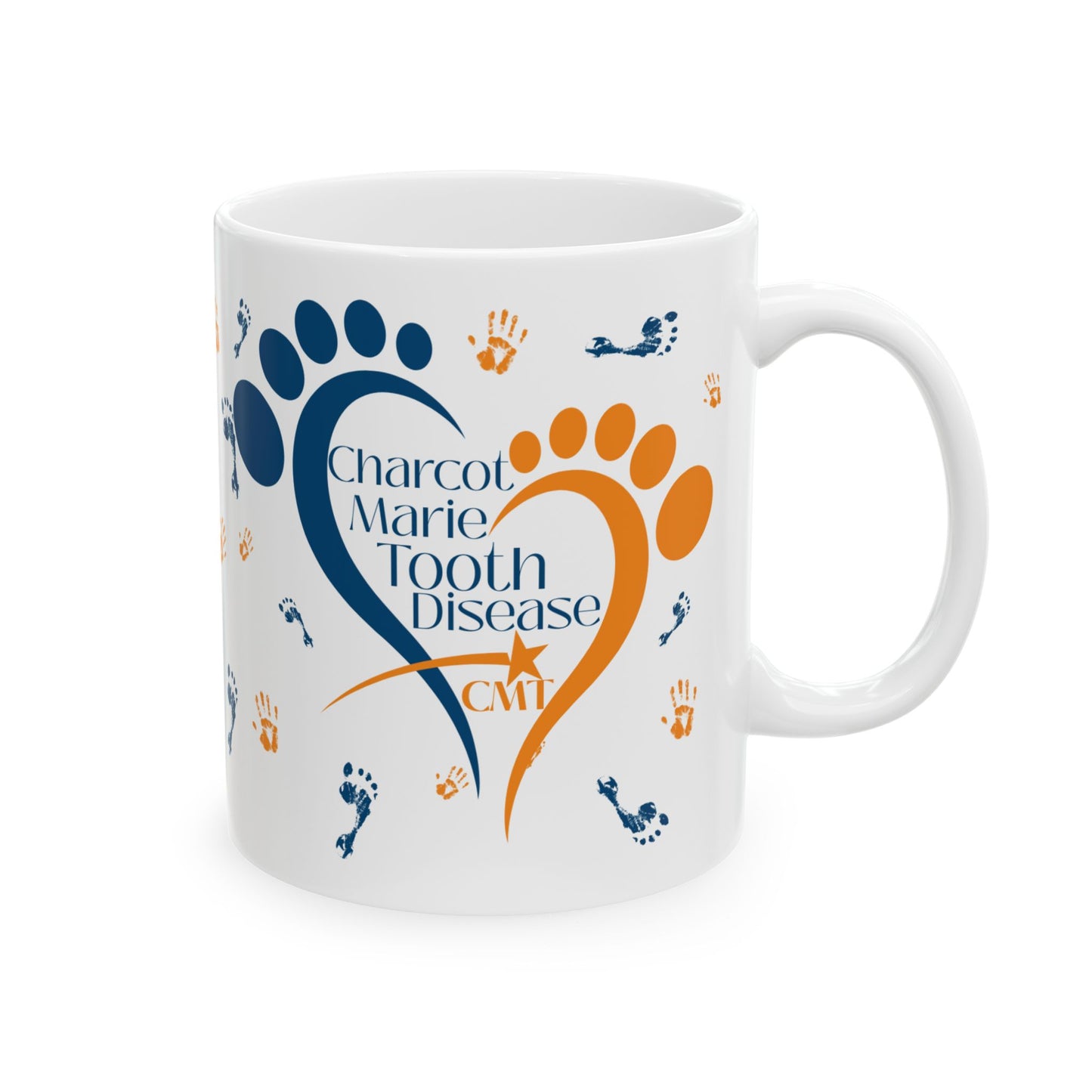 Charcot-Marie-Tooth (CMT) Awareness Mug – Neuropathy Support Coffee Cup – CMT Warrior Gift