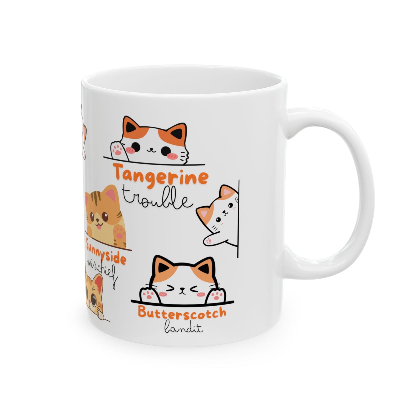 Ginger Kitty Coffee Cup – Cute Cat Lover Kitchenware