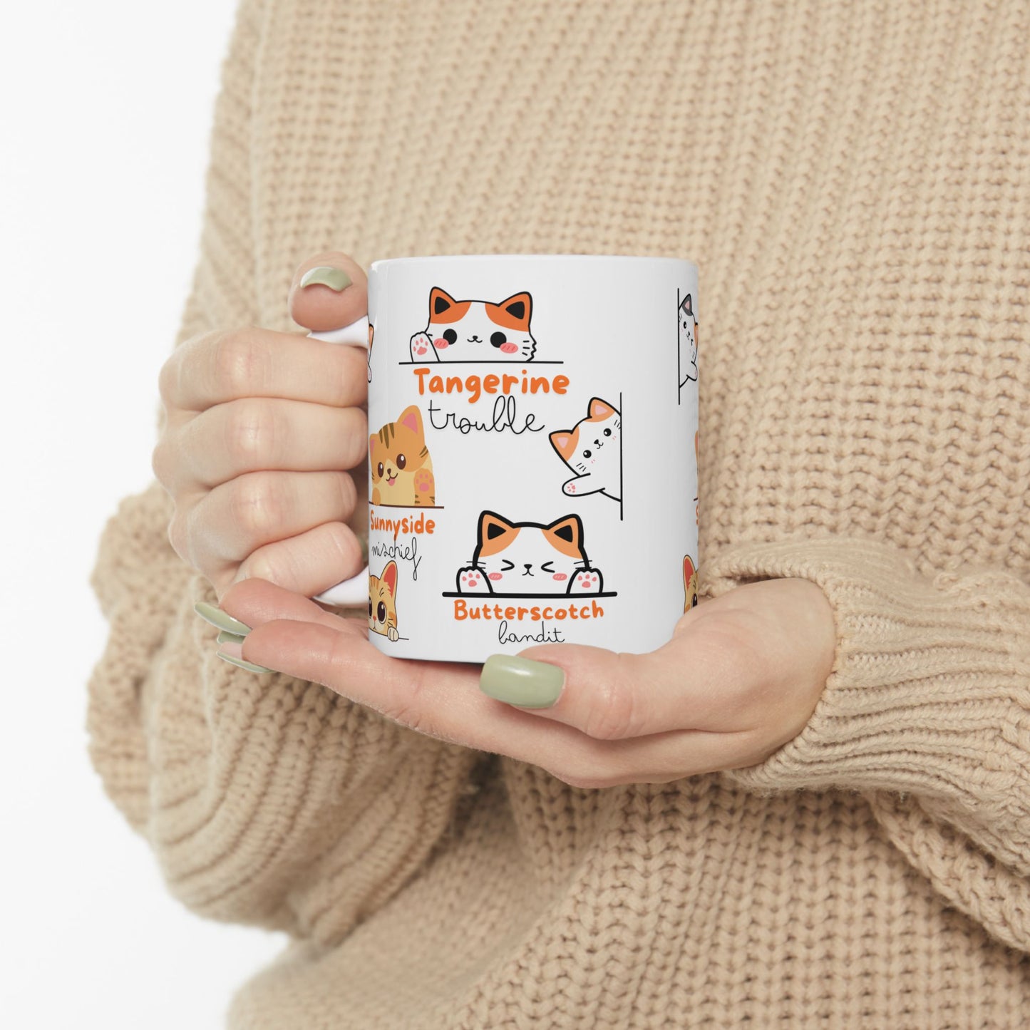 Ginger Kitty Coffee Cup – Cute Cat Lover Kitchenware