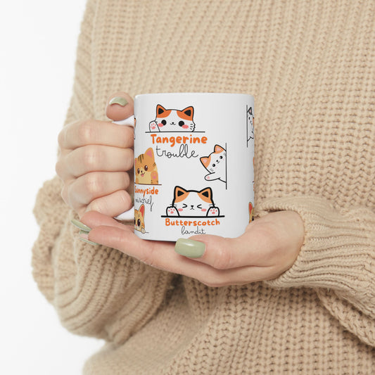 Ginger Kitty Coffee Cup – Cute Cat Lover Kitchenware