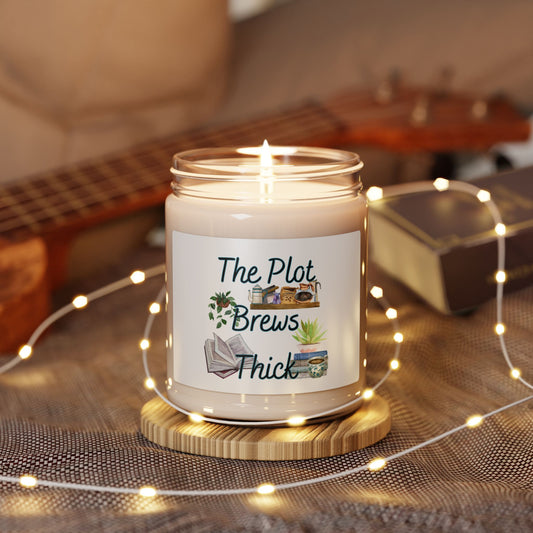 Novel-Themed Scented Soy Candle, Relaxing Gift, Book Lovers Candle, Cozy Home Decor, Perfect for Reading Nooks