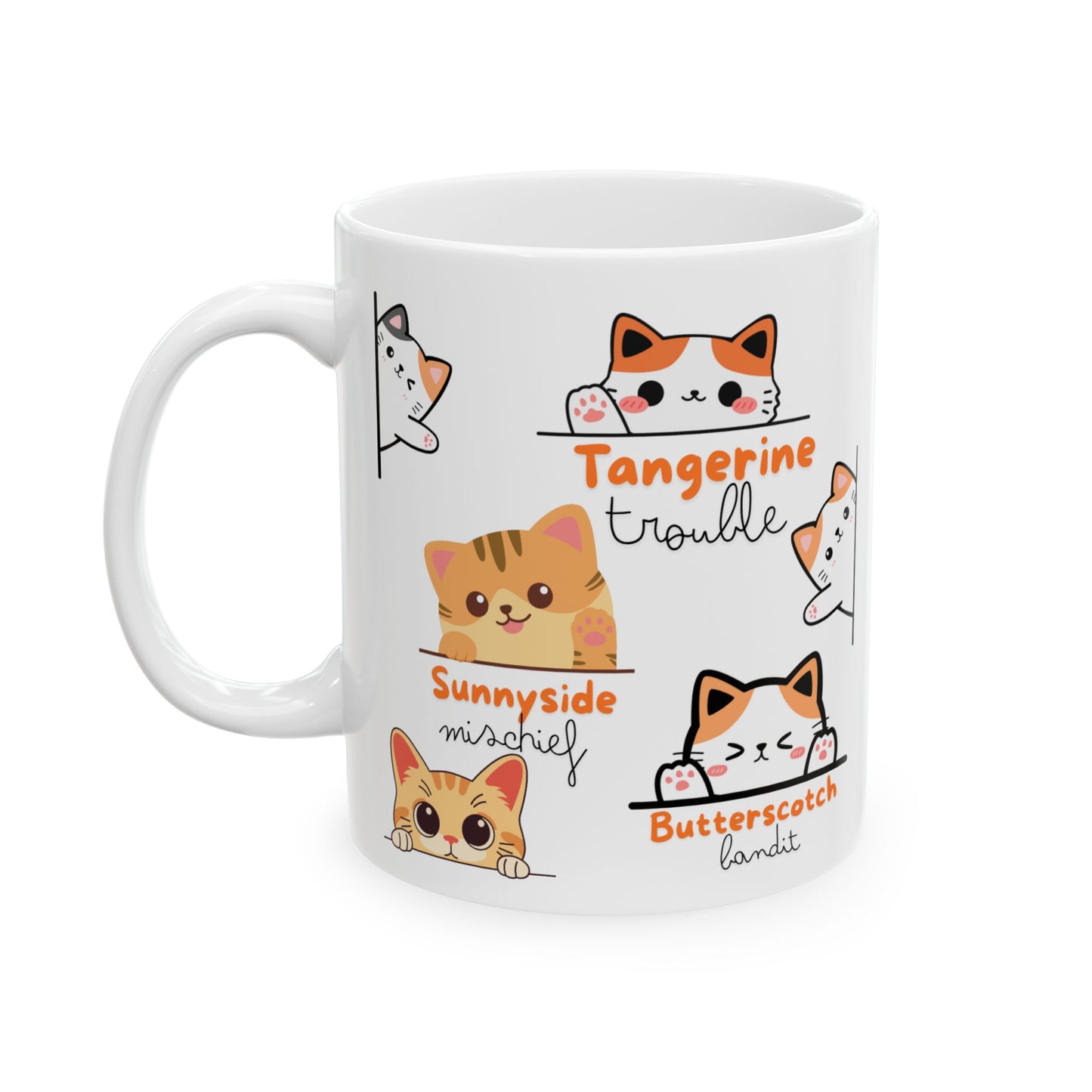Ginger Kitty Coffee Cup – Cute Cat Lover Kitchenware