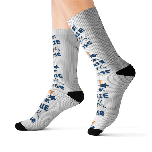 Stylish Sublimation Socks for Everyday Wear, Unique Gift for Her, Cozy Fashion Socks, Personalized Design, Fun and Functional