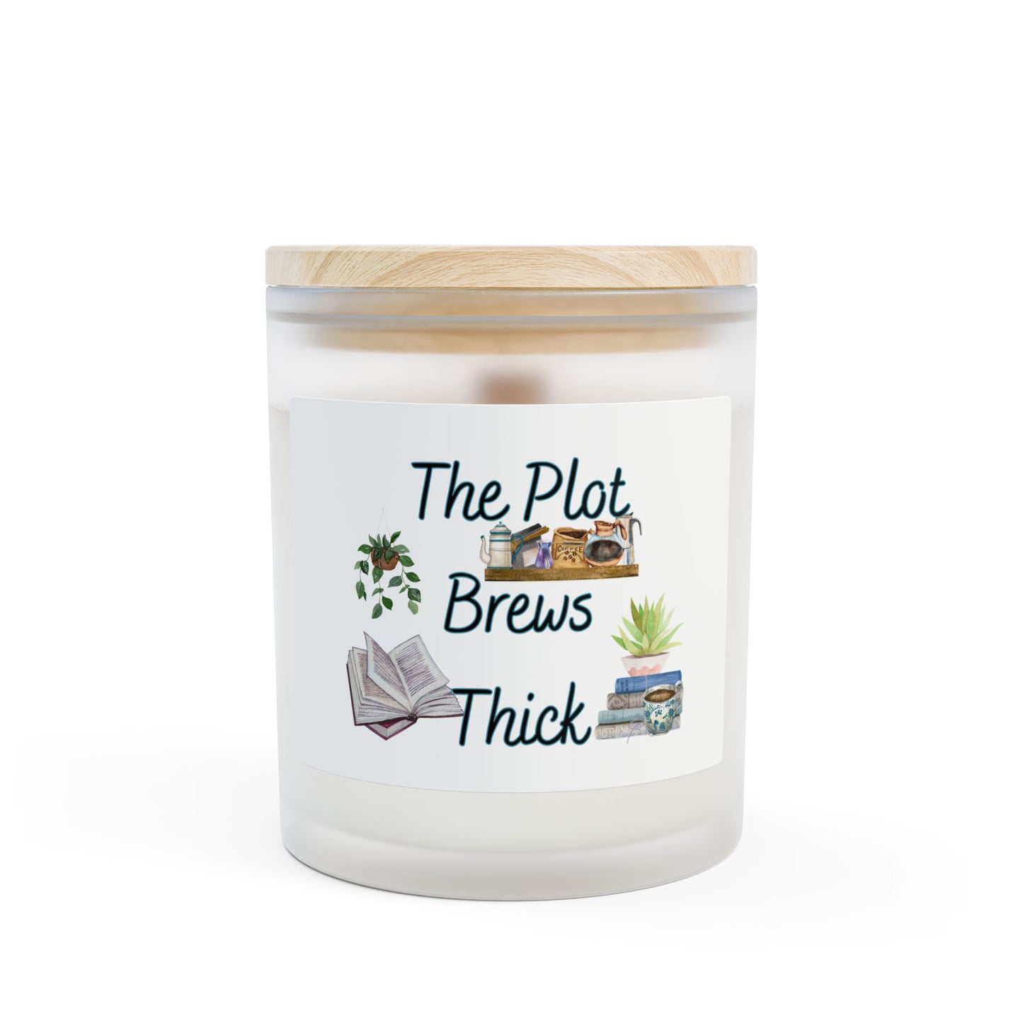 Plot Twist Candle - Cozy Home Decor, Gift for Book Lovers, Relaxing Aromatherapy, Reading Nook Essential